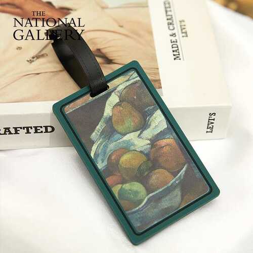 The National Gallery大师系列 高更窗前果盘和酒杯行李牌挂件