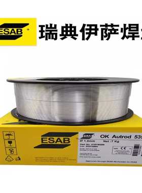 瑞典伊萨OK Autrod 4043 ER4043铝硅焊 AlSi5 ESAB铝合金焊丝