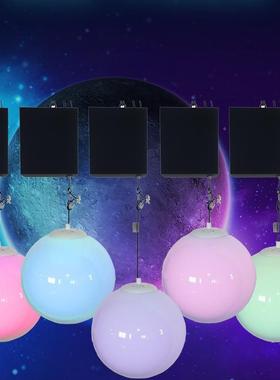 舞台升降球LEDDMX512控制炫彩灯光秀光束束秀LED舞台灯光束灯