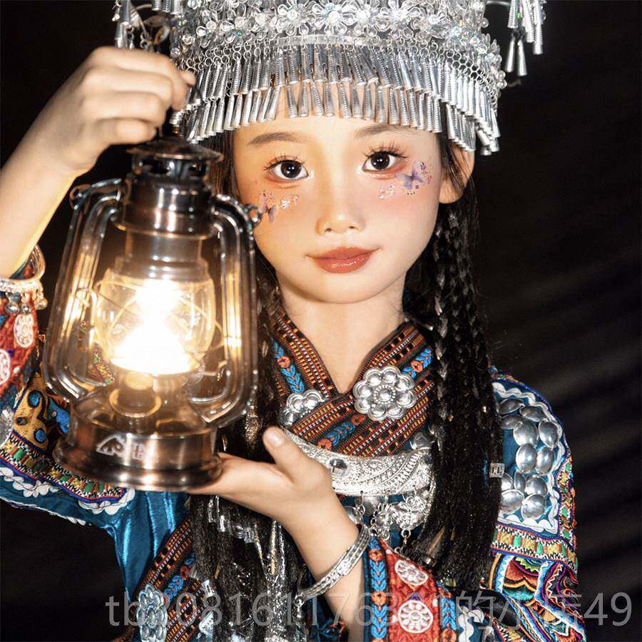 正品族童服家饰小学演出服饰土族苗三月三儿童节国庆儿演出服饰