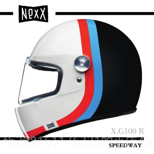 正品葡萄牙NEXX哈 XG100R杜卡迪铁凯旋摩拿雷托车头盔 碳纤维复古