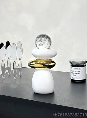 正品高级感时来运转房桌面开业礼摆件物办书室公玄关客厅电视柜装