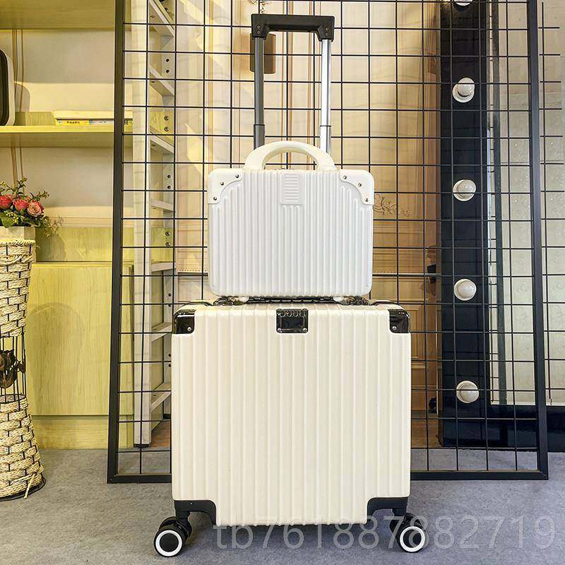 新款18寸行李箱小型0登机拉旅杆箱子行男女密包码迷你2网红ins小