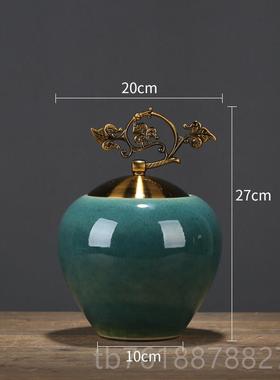 正品购产品中国陶瓷饰品，创意家居入口艺柜饰品，采厅电视柜饰品