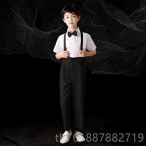 正品裙儿童装合唱表演服、中小学生合唱团体服装、男女诗歌朗诵纱