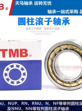 天马TMB圆柱滚子轴承 N NU NJ2310 2311 2312 2313 2314 2315EMC3