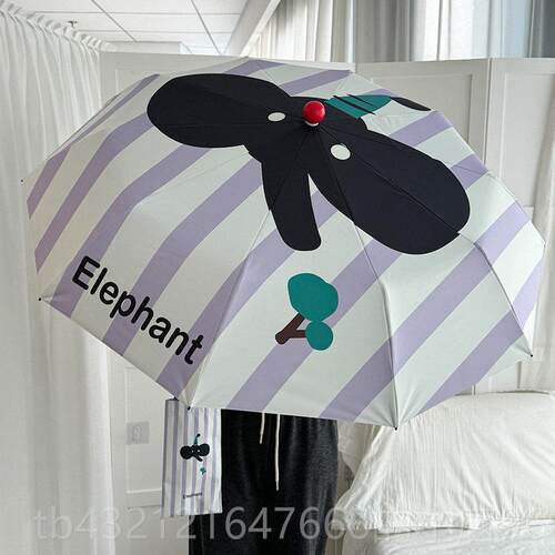 高档hru 设计小师款太动阳伞女防晒防紫外线全自a晴雨伞两用众遮
