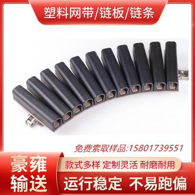 1873-D型夹瓶提升链 1873-G3-G4夹瓶板配件 带橡胶块输送线