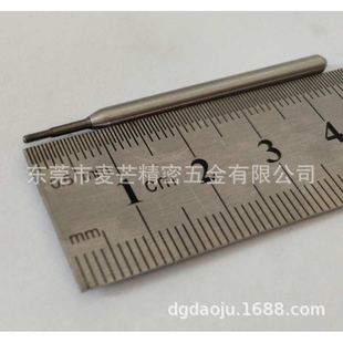 超短导向不锈钢钨钢丝攻 M1.2X0.25X45LX0.5B丝攻