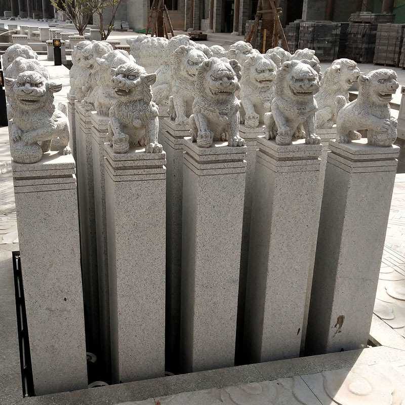 汉阙厂家直销花岗岩拴马桩 仿古摆饰狮子石雕拴马庄 可来图定做