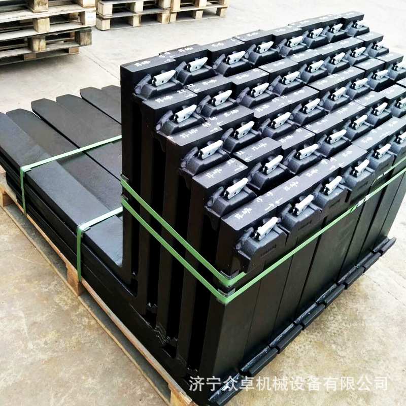 众卓机械5T叉车货叉 5T叉脚叉齿叉车货叉 杭州合力叉脚 铲齿通用