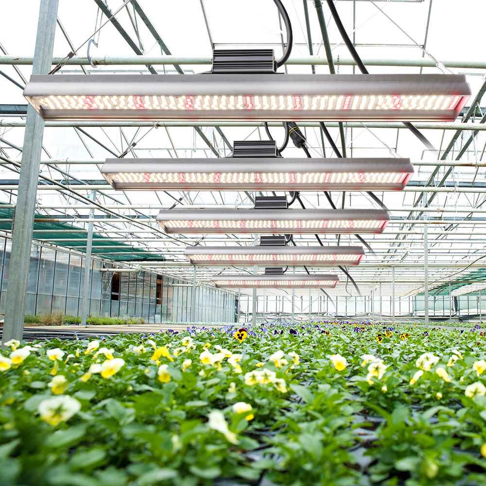 大棚植物工厂种植培育暖光全光谱LED植物灯35W植物照明补光灯吊灯