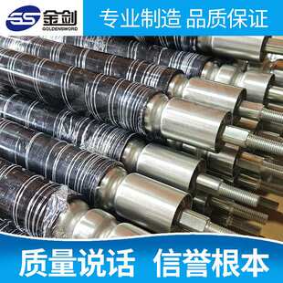 O带输送带辊筒传动压槽包胶滚筒生产线流水线不锈钢托辊滚轮加工