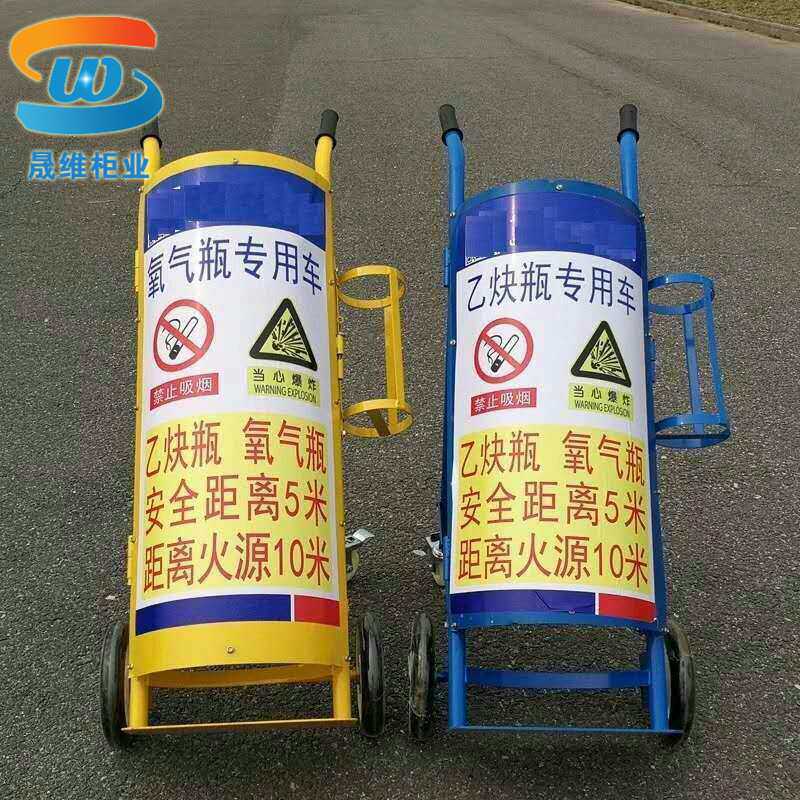平板手推车拉货车家用重型搬运车四轮小手拉车氧气罐支架搬用平板