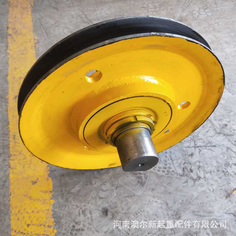 厂家 32T天车吊钩内轮片 起重定滑轮 φ685*230轧制滑轮片