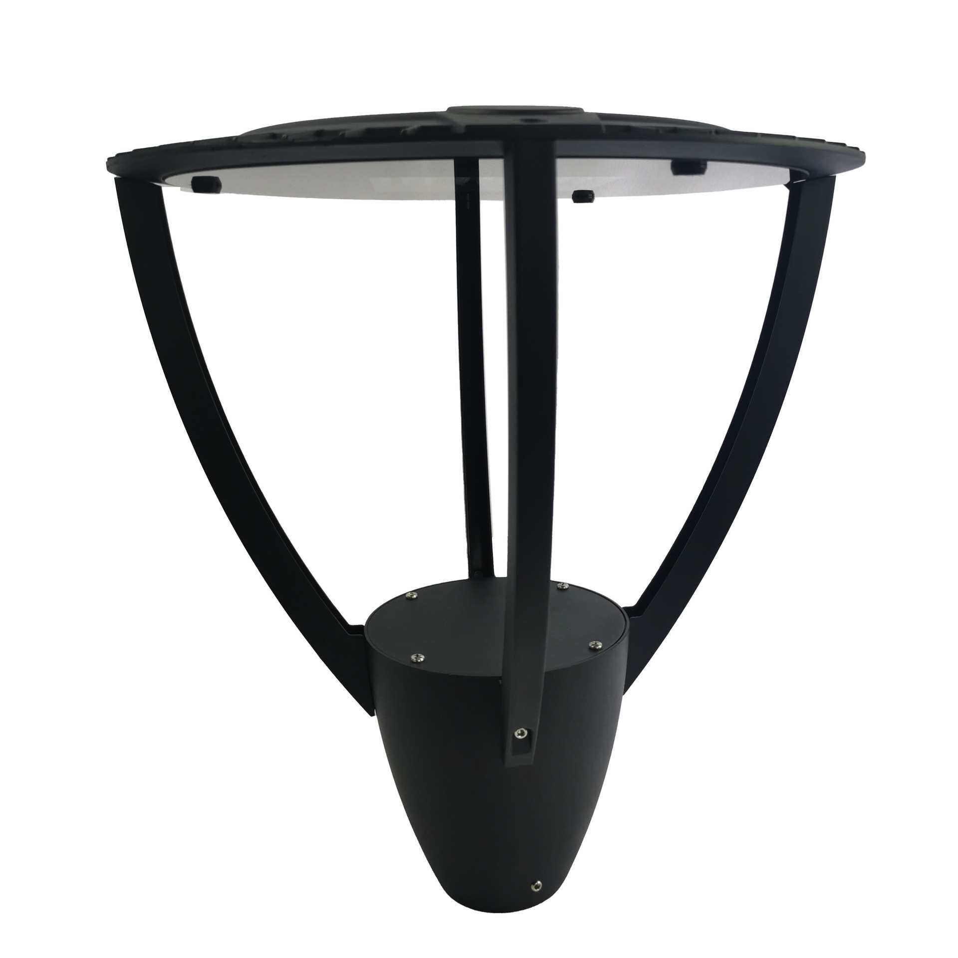 led庭院灯灯头户外公园别墅30W40W50W60W景观灯具76孔安装3.5m3m