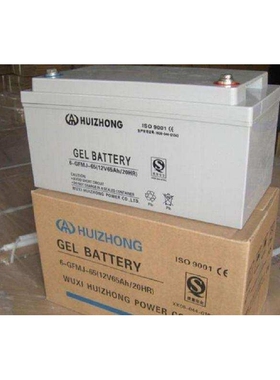 HUIZHONG蓄电池12V38AH汇众蓄电池6-GFM-38 电瓶