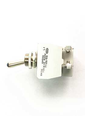 APEM开关641H4脚2档钮子开关 15A250V 开孔12MM电源节能工业