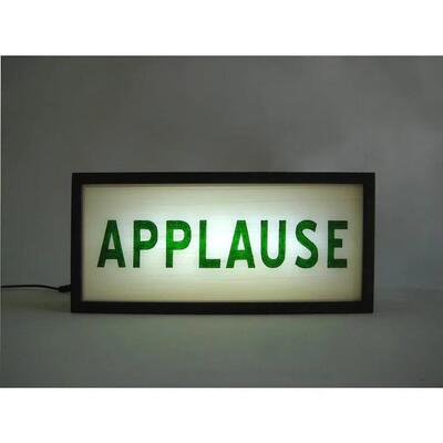 亚马逊热销 APPLAUSE创意灯箱展示led灯气氛灯家居广告灯