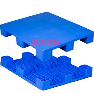 宝鸡 铜川1200*800*140平面方脚九脚塑胶卡板塑料托盘生产厂家