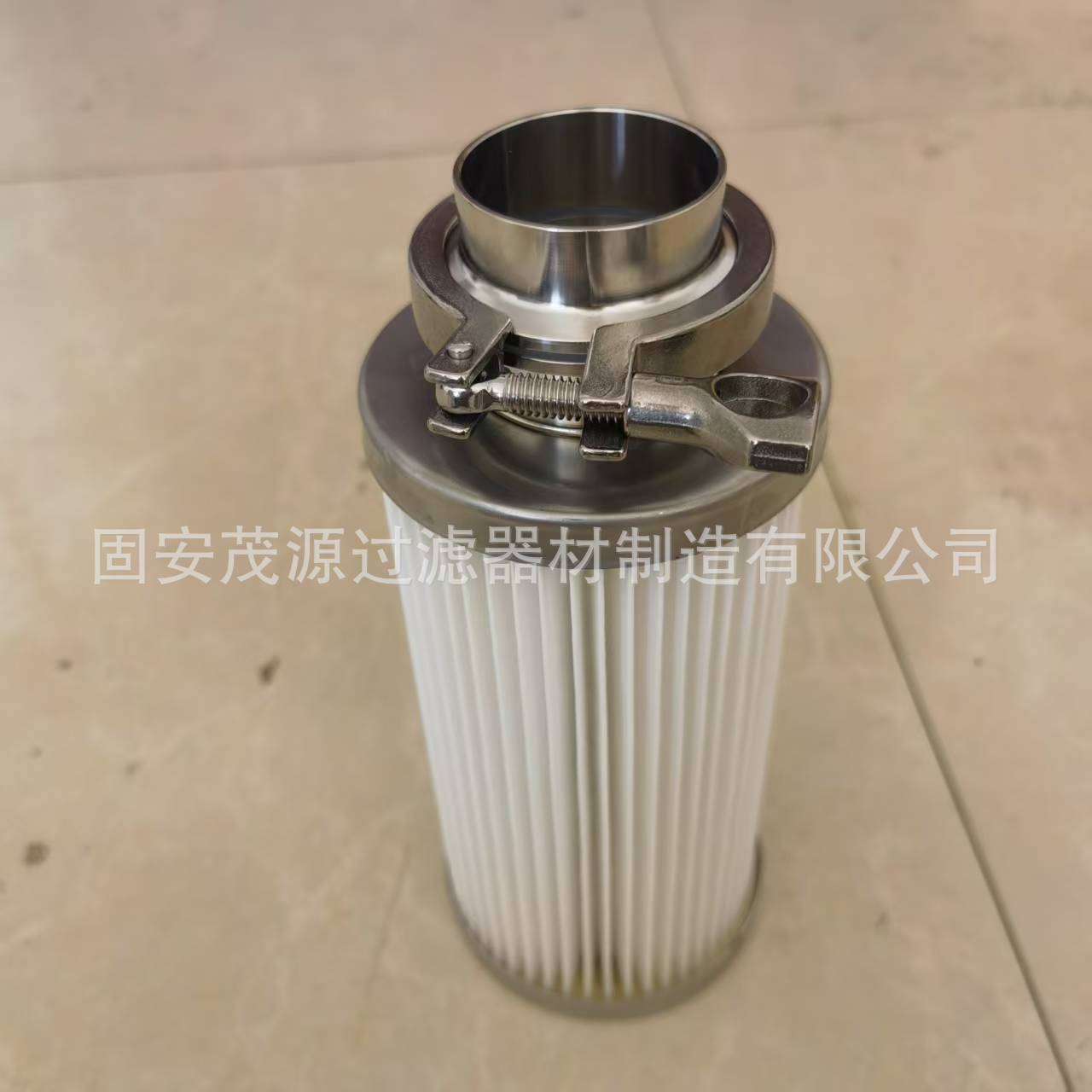 快接卡扣DN25除尘滤芯卡箍快拆接头粉尘滤筒真空上料机空气滤芯图片