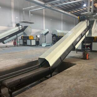 PP废旧保鲜袋破碎清洗利用机，保鲜膜废塑料处置清洗粉碎机