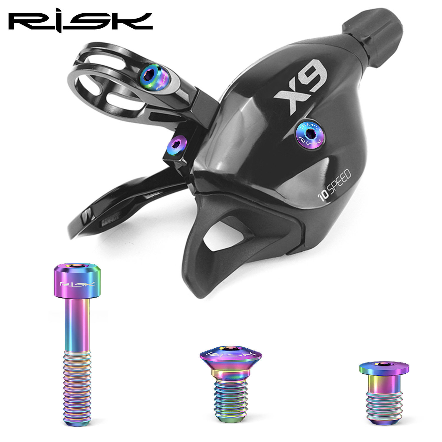 RISK山地自行车速联指拨钛合金螺丝套件GX/GX EAGLE/X9/X01XO1XX1