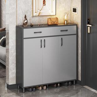 鞋柜家用客厅玄关收纳柜简约大容量阳台简易储物柜子门厅置物鞋架