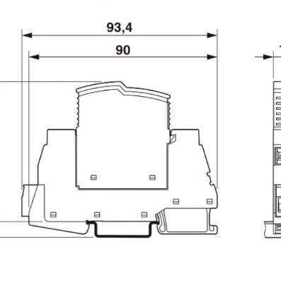 Phoenix菲尼克斯PLT-SEC-T3-230-FM-UT- 3类电涌保护设备 2907919