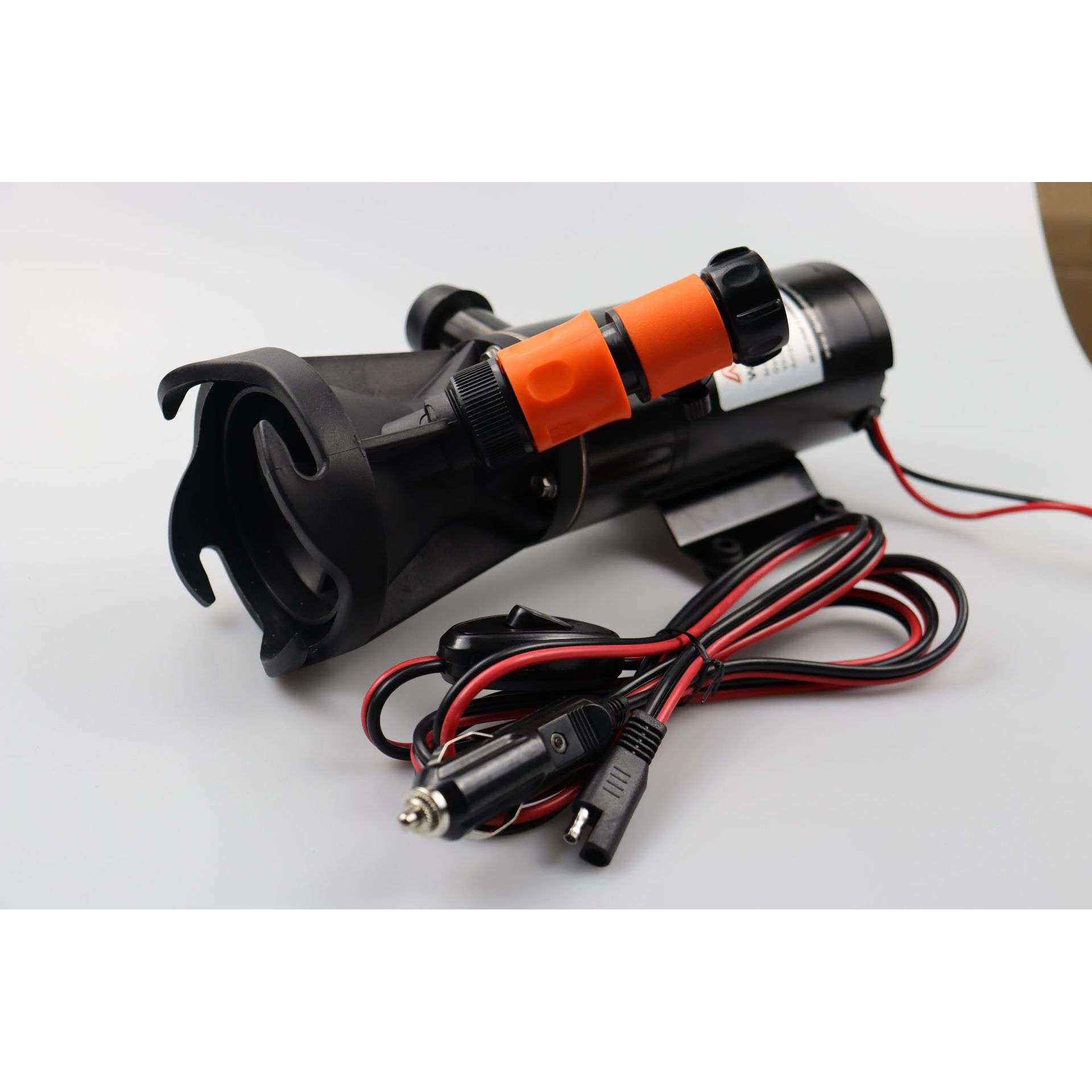 厂家直销畅销款小型污水泵房车游艇捣碎12V24V微型排污泵易于清理