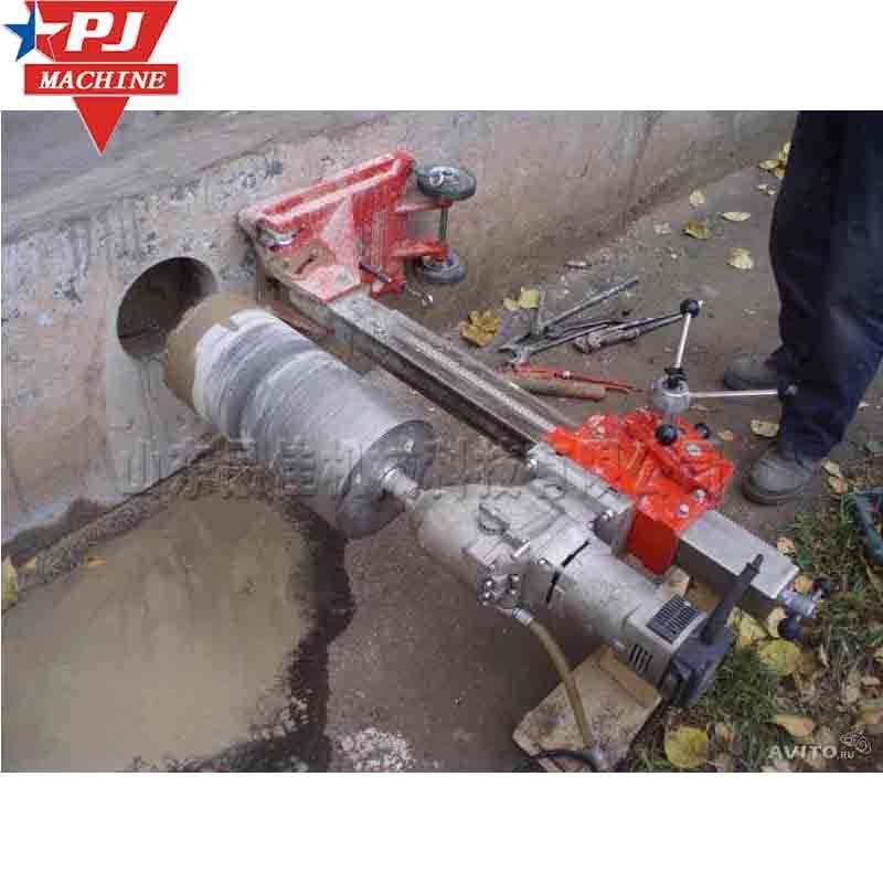 电动混凝土钻孔取芯机 金刚石工程转机 建筑工程路面转孔设备