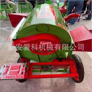 2021型电动打稻机农用麦地田间打稻机水稻脱粒机山西适用现货直供