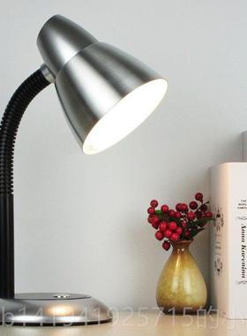 正品通亮学生学习护眼可换灯泡良式螺口E27用插电办公床头书LE桌D