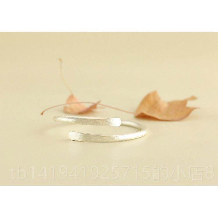 正品惜物《工放空》手纯银手镯开口女990银小新清简纯约实心足银,饰品/流行首饰/时尚饰品新,手镯,淘宝优惠券,粉丝福利购,淘宝优惠卷