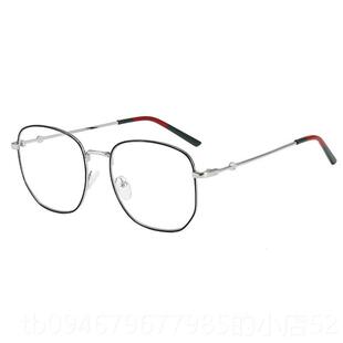 正品倪妮星款眼镜防网辐射抗蓝光金丝男潮同近视女明韩版红款平光