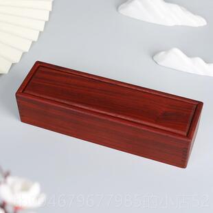 正品梨木首饰盒手古镯盒手串盒首饰收纳小木盒中花式覆匣盒子饰品