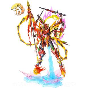 正品千手改色金色摩型动核敖丙白起拼曹装模国创机甲哪咤仁威远属