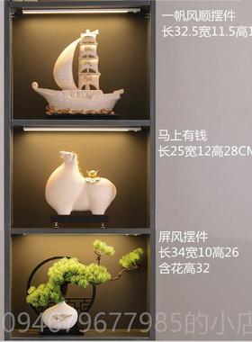 正品一帆风室顺帆船摆高件家居客高档厅办公桌酒柜装饰品领导端大