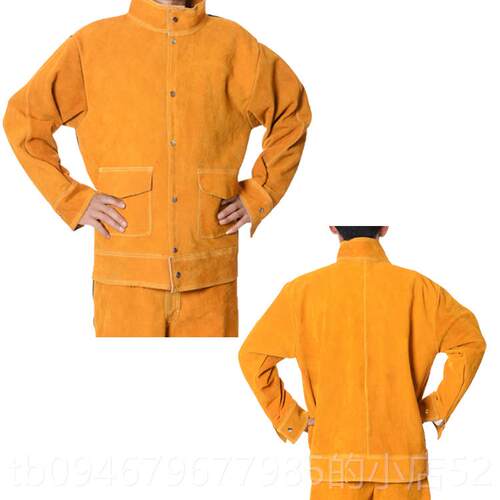 正品皮接服工作服焊工焊焊接隔热防烫防护服防辐射工作焊接防牛护
