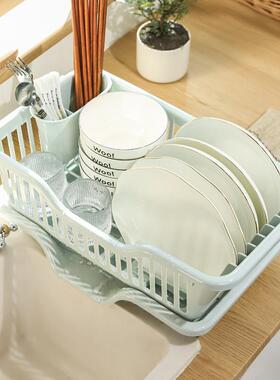 厨盒房台面碗架用沥碗碟架沥水篮置物架塑料家放碗201021筷收纳碗