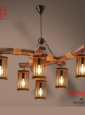 覆古工业14638风吊灯美式灯O网咖啡饭厅烧店酒吧台LFT烤创意个性