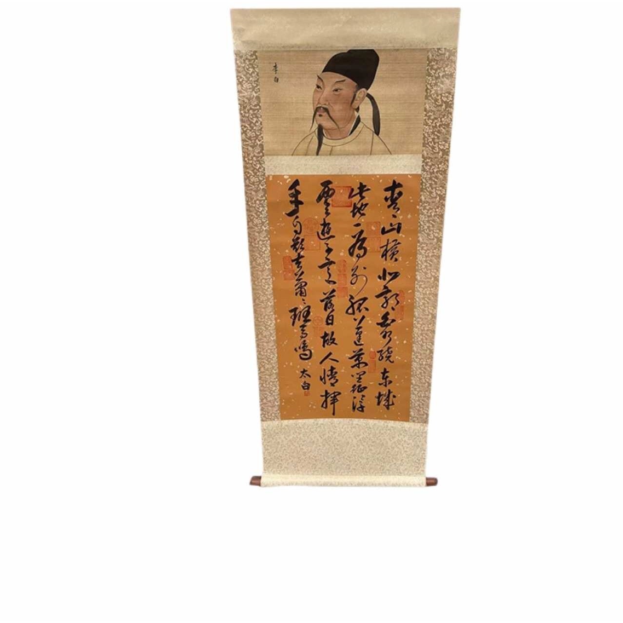 古代仿古画像书法字画装饰画卷轴画厂家 中堂画