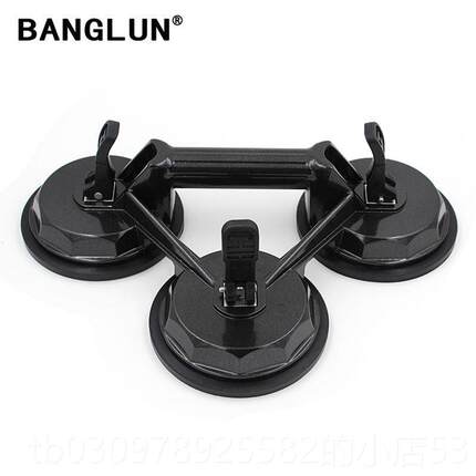 高档B具ANGLUN盘璃吸强劲两三爪铝合金玻工瓷砖地板大理石固定吸