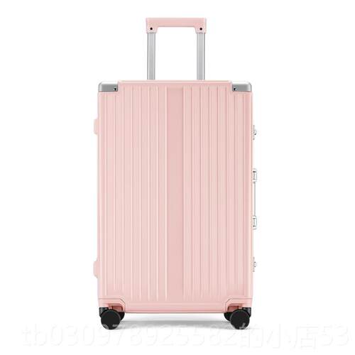 高档爱麦防刮行李箱 n万向轮铝框拉杆箱is网红旅行箱男女0 242 28
