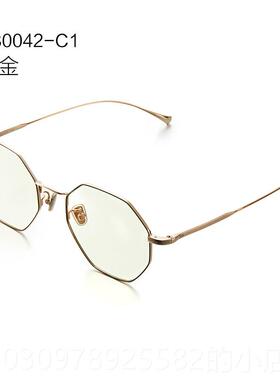 高档AHT眼防蓝光镜女护镜辐射近视可配度数目平防光框护眼显瘦