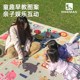 户外防水野餐垫迷你口袋地布便携式 超轻露营地垫草坪防潮垫沙滩垫