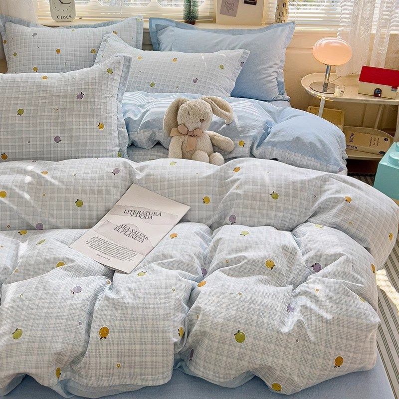 纯棉被套单件100全棉2025新款150x180x200x230宿舍单人被罩四件套,床上用品,被套,淘宝优惠券,粉丝福利购,淘宝优惠卷