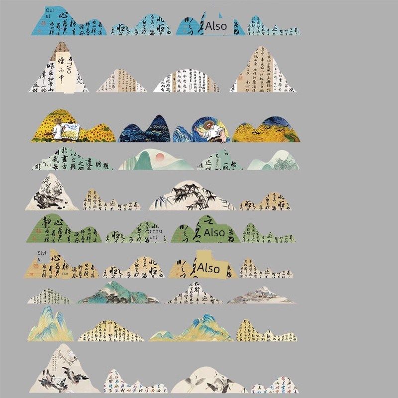 幼儿园墙面装饰环保材料主题成品中世纪民族风格场景布置氛围书法,家居饰品,软装墙贴,淘宝优惠券,粉丝福利购,淘宝优惠卷