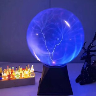 USB 静电球离子球辉光球魔力球闪电球触摸感应魔法球节日礼物玩具