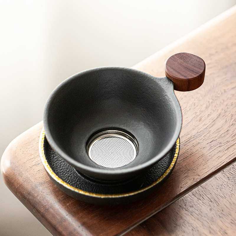 日式黑陶茶漏茶滤家用功夫茶具配件茶隔过滤器泡茶茶叶过滤网茶器,3C数码配件,摄像机配件,淘宝优惠券,粉丝福利购,淘宝优惠卷